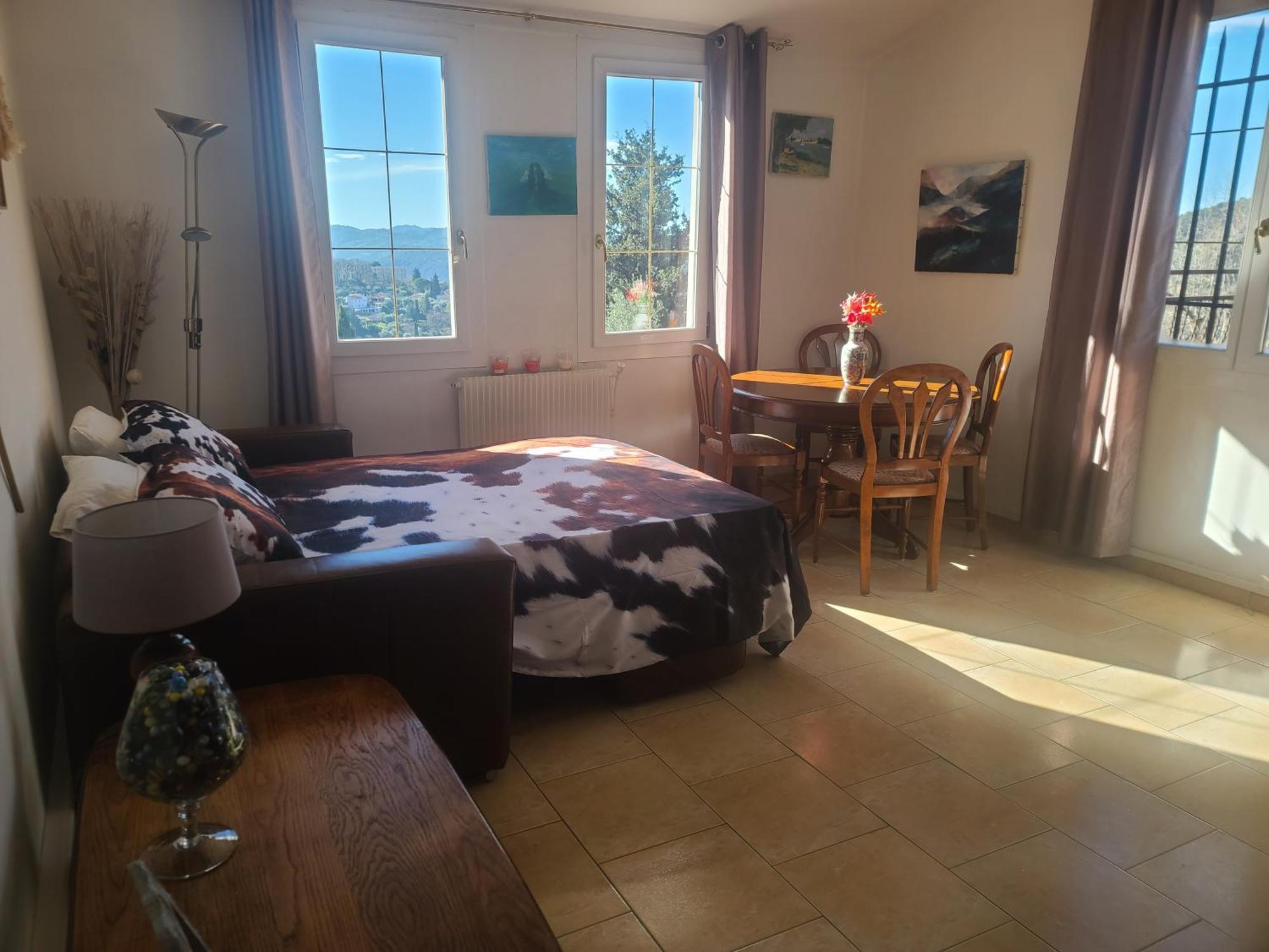 グラースDe 1 A 6 Avec Terrasse Solarium, Vue Panoramique Et Parking Gratuitアパートメント エクステリア 写真